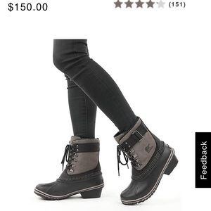 Sorel Winter “Fancy Lace” Warm Boots
